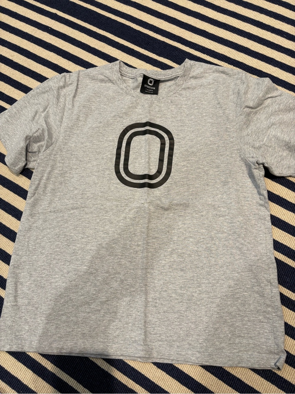 O Logo Grey Short-Sleeve Tee by Outdoor Voices